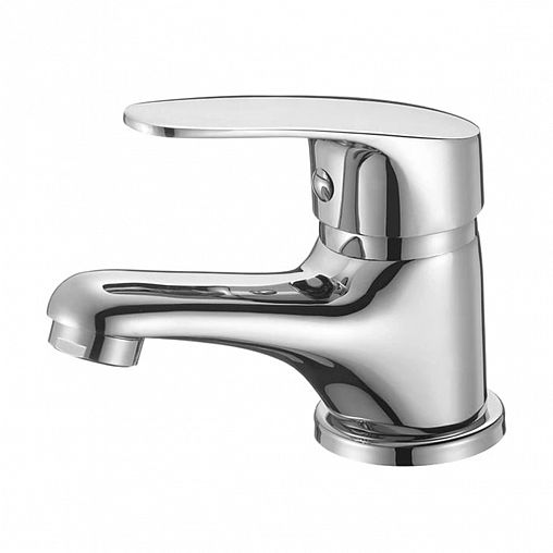 Смеситель для раковины с коротким изливом Milardo Simp SIMSB00M01, однорычажный, хром фото
