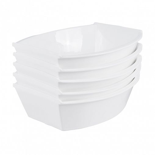 Салатник Nouvelle Home Маршмеллоу, фарфоровый, 25,5 x 25 см фото