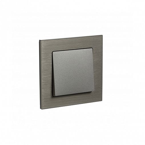 Рамка Systeme (Schneider) Electric Atlasdesign Nature, 1-пост, металл, латунь фото