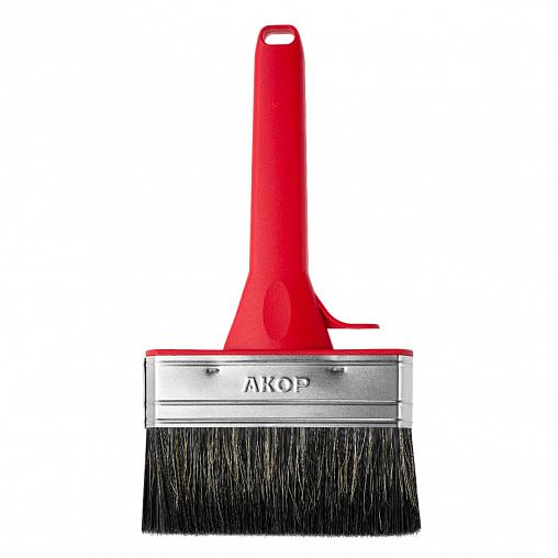 Кисть плоская для водных красок Акор Мастер, смешанная щетина, пластиковая ручка, 120 x 25 мм фото