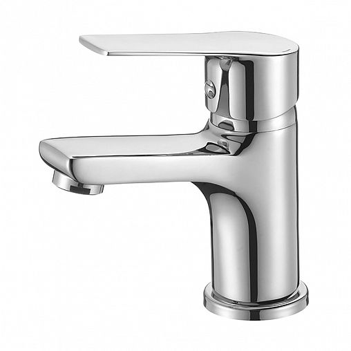 Смеситель для раковины с коротким изливом Milardo Helic, хром фото