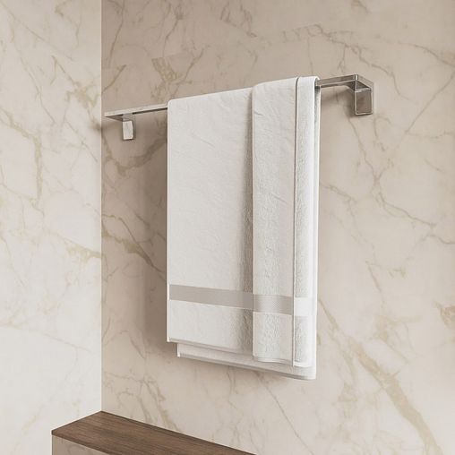 Полотенцедержатель IDDIS Slide, хром фото