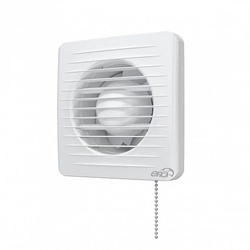 Вентилятор осевой вытяжной Era 4-02, с антимоскитной сеткой и тяговым выключателем, D 100, 14 Вт фото