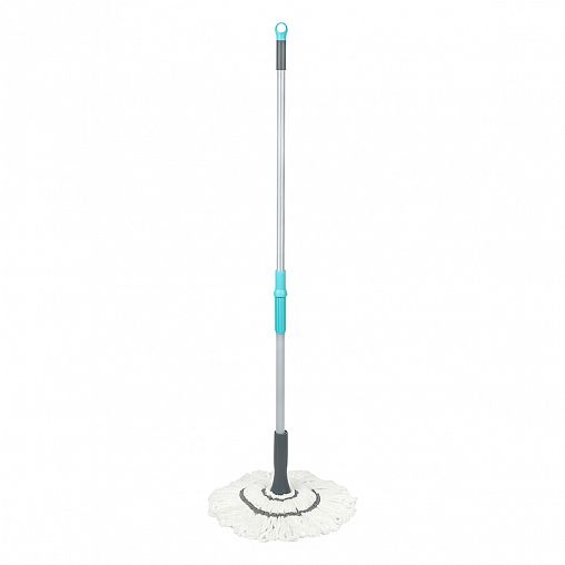 Швабра для пола Рыжий кот MopM12 Твист Pro, насадка микрофибра, 80 - 134 см фото