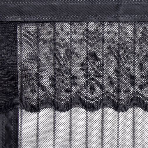 Москитная сетка Feona, на магнитах, 1 x 2,1 м, черная фото