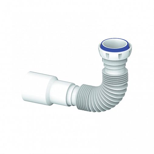 Трубка гофрированная Unicorn D45, 1 1/2" x 40/50 мм, 400 мм фото