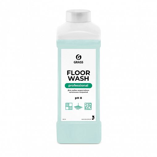Средство для мытья полов Grass Floor Wash, нейтральное, 1 л фото