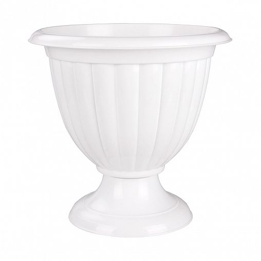 Вазон Альтернатива Жасмин, 12 л, белый фото