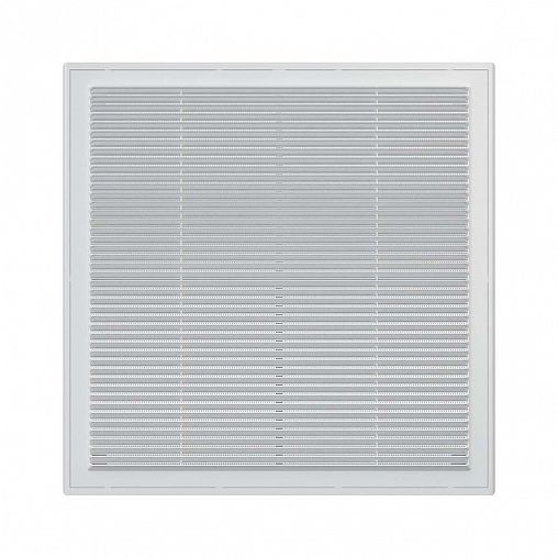 Решетка вентиляционная Era 3030Р, пластиковая, с сеткой, 300 x 300 мм ...