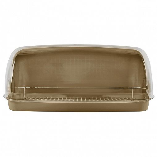 Хлебница Plast Team, 41,5 x 26 x 18,5 см, шоколадный мокко фото