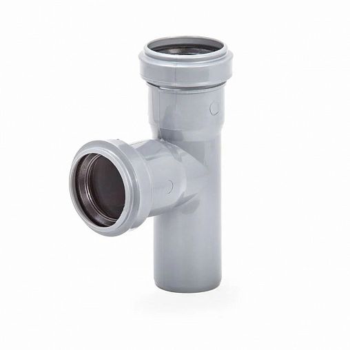 Тройник канализационный Lammin, 50 x 40/87,5° фото