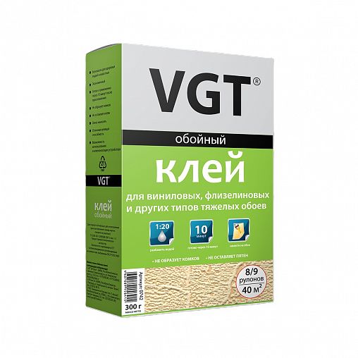 Универсальный клей для обоев VGT, 0,3 кг фото