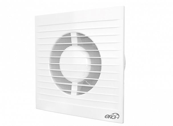 Вентилятор осевой вытяжной Era E 100 S, c антимоскитной сеткой, D 100, 14 Вт фото