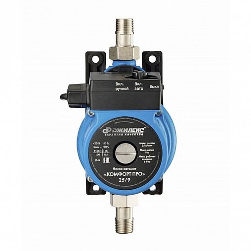 Насос поверхностный Джилекс Комфорт Про 25/9, автоматический, 100 Вт, 1500 л/ч фото