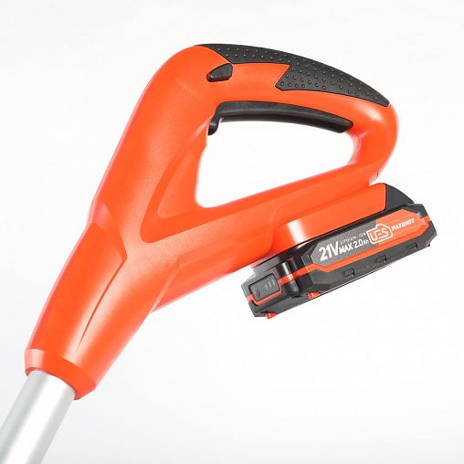 Триммер аккумуляторный Patriot TR 235UES, 21 В, 2 Ач Li-ion, с АКБ и ЗУ фото