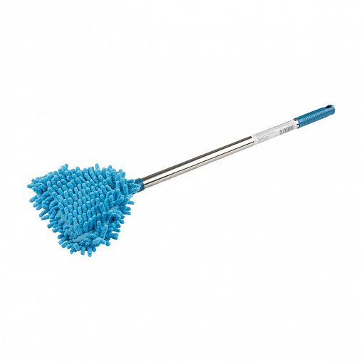 Щетка для мытья окон Рыжий кот, треугольная насадка, телескопическая, 57 - 93 см фото