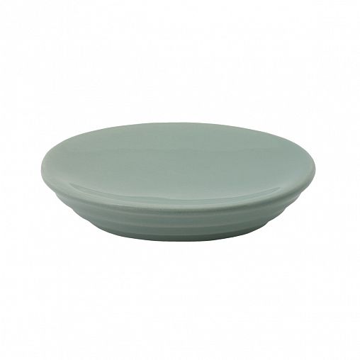 Мыльница Swensa Roya, керамика, зеленая фото