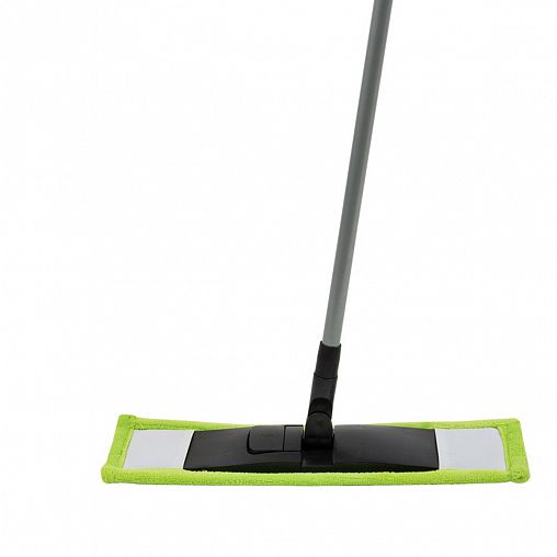 Швабра для пола Рыжий кот Mop Clean, насадка микрофибра, 110 см фото