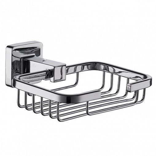 Мыльница настенная Fashun A2602-1, хром фото