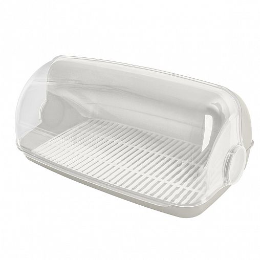 Хлебница Plast Team, 41,5 x 26 x 18,5 см, молочный туман фото