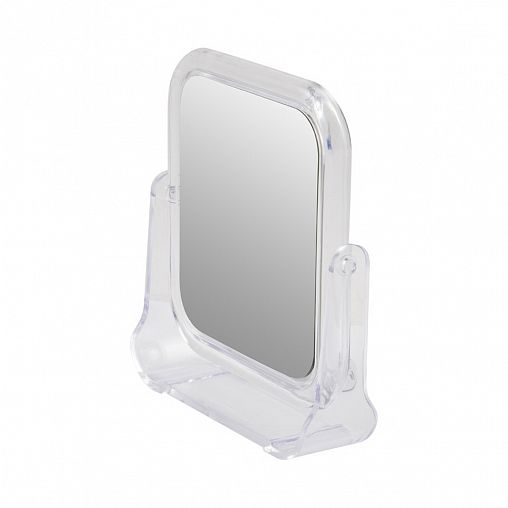 Зеркало косметическое двустороннее Рыжий кот M-1, 13,4 x 10,4 x 2 см фото