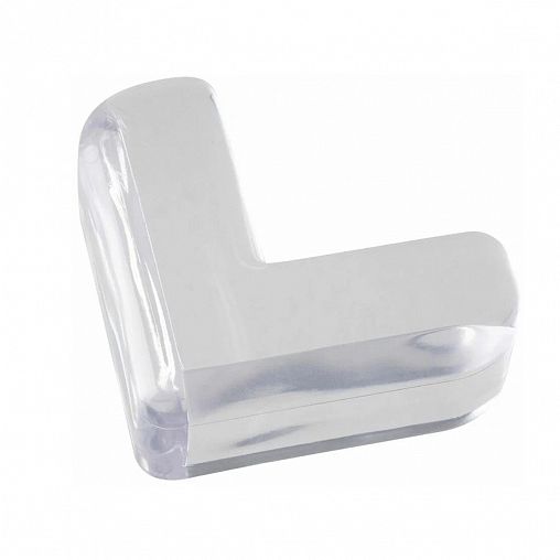 Накладки защитные на углы самоклеящиеся, Рыжий кот, силиконовые, 4 шт фото