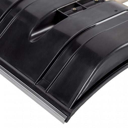 Лопата для уборки снега Cycle Богатырь Standart, с деревянным черенком, 500 x 397 мм фото