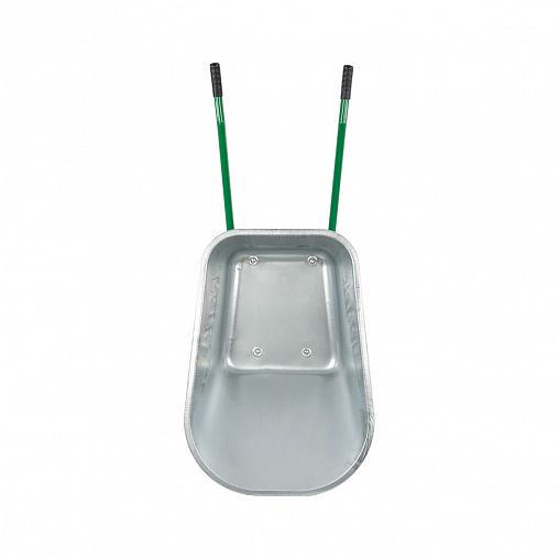 Тачка двухколесная строительно-садовая Park WB 5202, 110 л, пневматические колеса фото