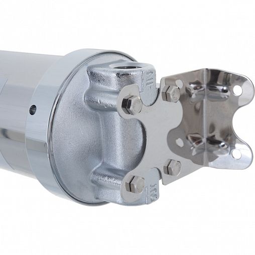 Магистральный фильтр Аквабрайт АБФ-НЕРЖ-12, Slim Line 10", 1/2" фото