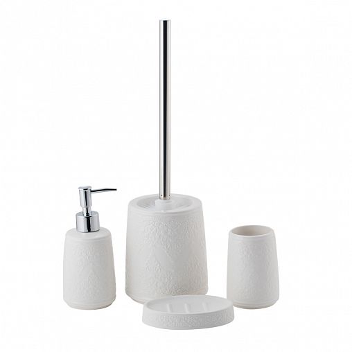 Мыльница Swensa Ariel, керамика, белая фото