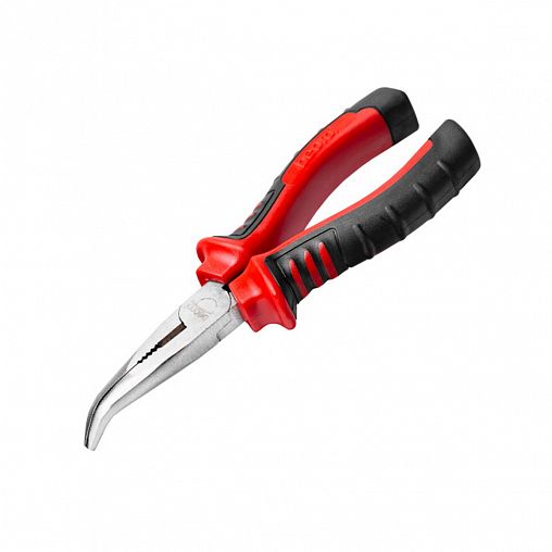 Тонкогубцы изогнутые Beorol, 165 мм фото