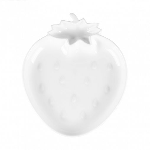 Блюдо сервировочное Nouvelle Home Маршмеллоу, фарфоровое, 25,5 x 21,5 см фото