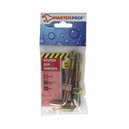 Набор для крепления бойлера 200 литров MasterProf, набор 2 шт фото