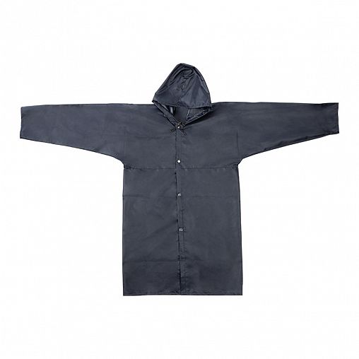 Плащ-дождевик на кнопках Ecos, размер M, темно-синий фото
