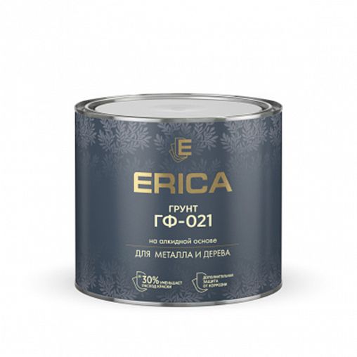 Грунт ГФ-021 Erica, матовый, 2,6 кг, красно-коричневый фото