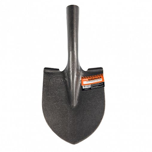 Лопата штыковая Шабашка, малая, рельсовая сталь фото