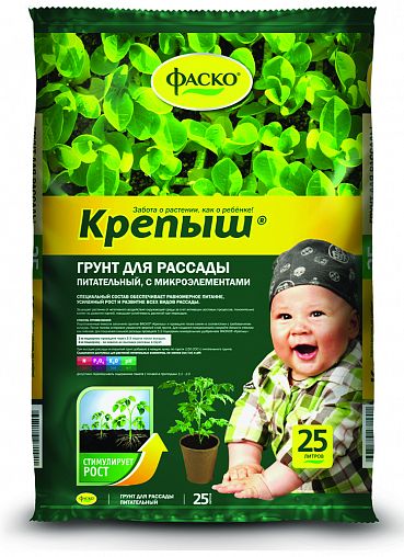 Грунт для рассады Фаско Крепыш, 25 л фото