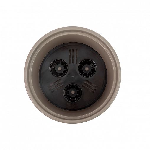 Горшок для цветов Альтернатива Сканди, 5 л, какао фото Горшок для цветов Альтернатива Сканди, 5 л, какао фото