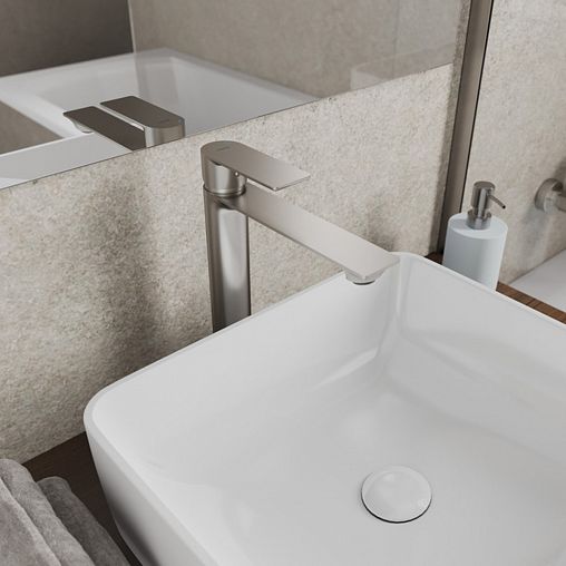 Смеситель для раковины Milardo Maze, сатин фото