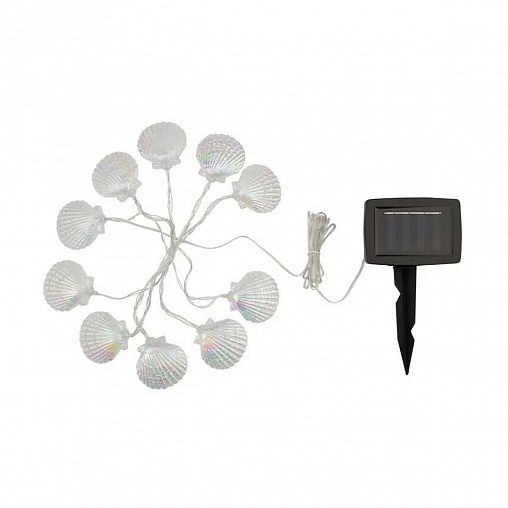 Каскад Lamper Хранитель жемчужины, LED, на солнечной батарее, 4 м, холодный белый фото