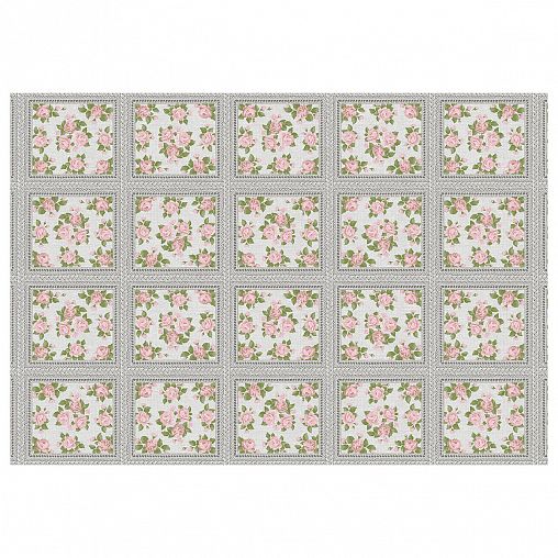 Клеенка столовая на нетканой основе Колорит Мажор 625/15, 1,35 x 20 м фото