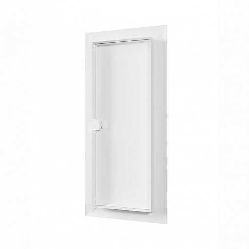 Люк-дверца ревизионная Evecs ЛТ1540Мп, стальная на магните, с фланцем 150 x 400 мм, 210 x 460 мм фото