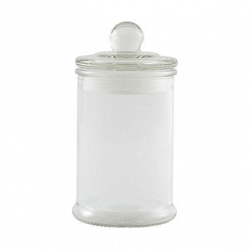 Банка для сыпучих продуктов Mallony Banca, стеклянная, с крышкой, 0,15 л фото