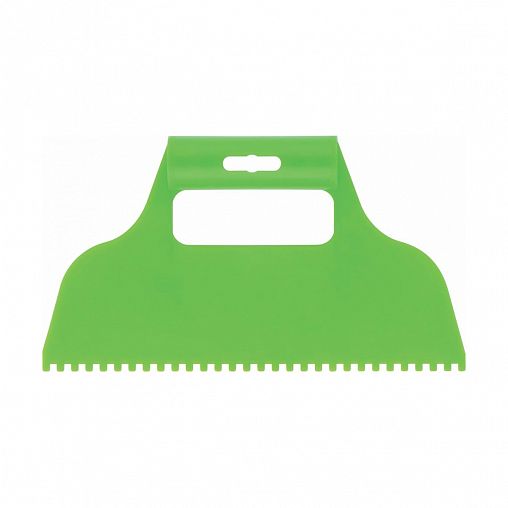 Шпатель зубчатый для клея Сибртех, пластик, 230 мм, зуб 4 х 4 мм фото