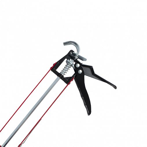 Пистолет для герметика Кедр Эксперт, скелетный, усиленный фото