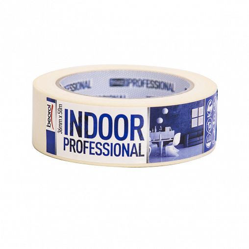 Скотч малярный Beorol Professional, 36 мм x 50 м фото