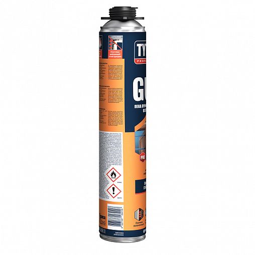 Профессиональная монтажная пена Tytan Professional Gun 64118, летняя, 750 мл фото