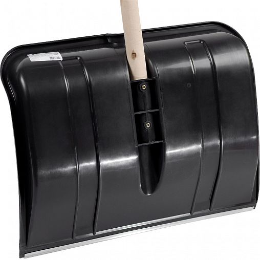 Лопата для уборки снега Cycle Богатырь Standart, с деревянным черенком, 500 x 397 мм фото