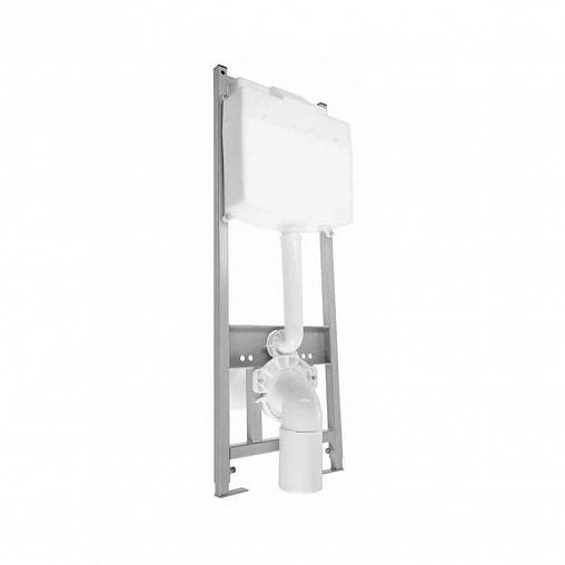 Инсталляция рамная для подвесного унитаза Инкоэр, 2 кнопки (хром), 112 x 40 см фото