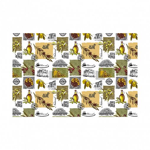 Клеенка столовая на нетканой основе Колорит Мажор 578/1, 1,35 x 20 м фото